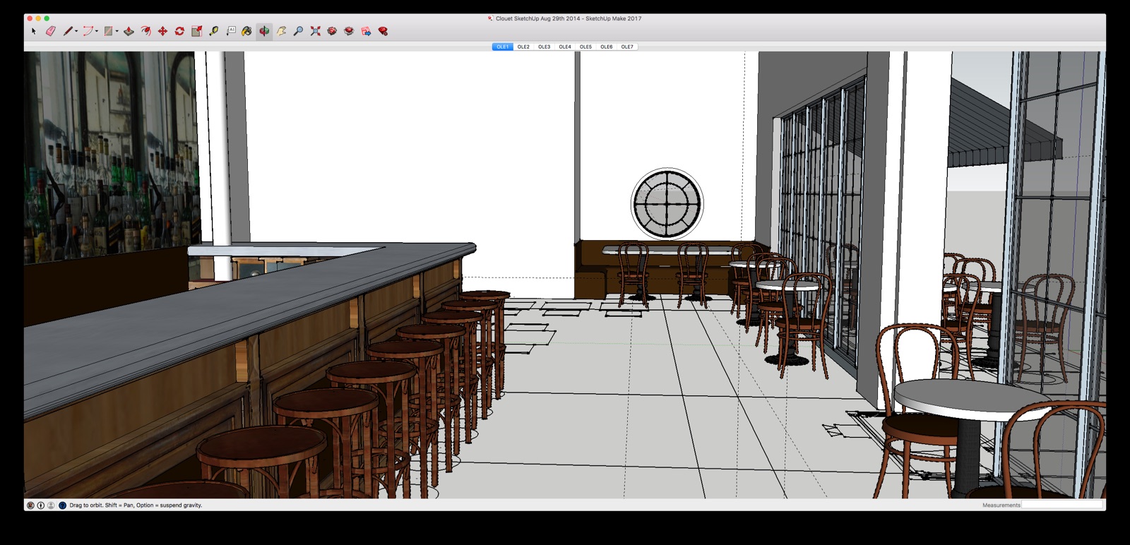 Cassette Restaurant, Greenpoint rendering, working title Clouet
